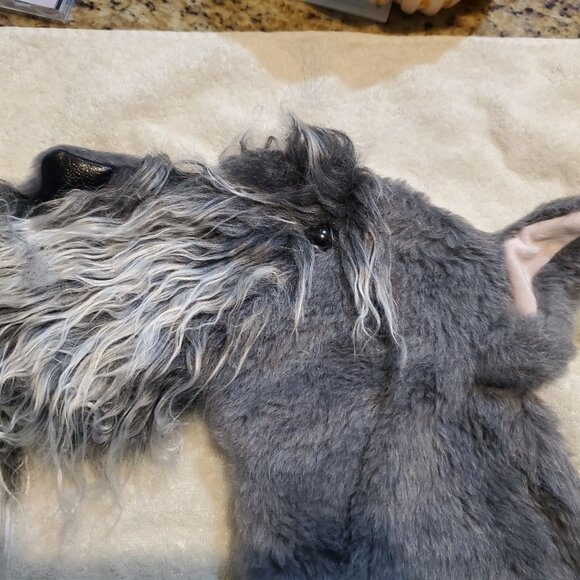 NWT Miniature Schnauzer Christmas Stocking with bell. - Picture 3 of 4